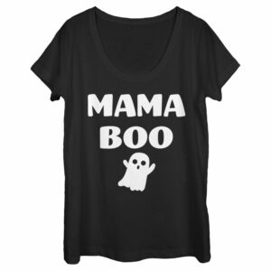 Women’s Lost Gods Halloween Mama Boo Scoop Neck