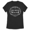 Women’s Lost Gods Halloween The Witch Is In Cats T-Shirt
