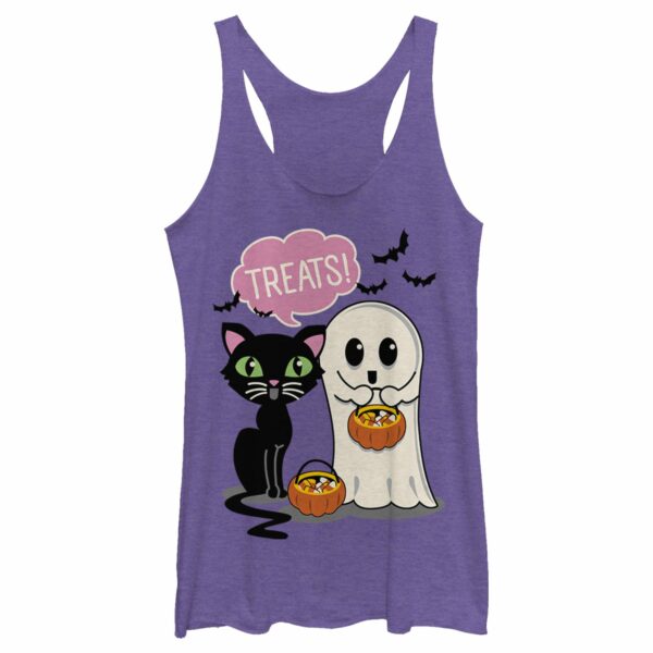 Women’s Lost Gods Halloween Treat Friends Racerback Tank Top