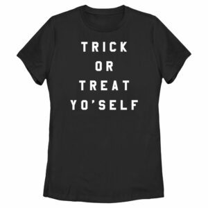 Women’s Lost Gods Halloween Trick Or Treat Yo’ Self T-Shirt