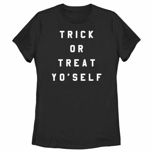 Women’s Lost Gods Halloween Trick Or Treat Yo’ Self T-Shirt