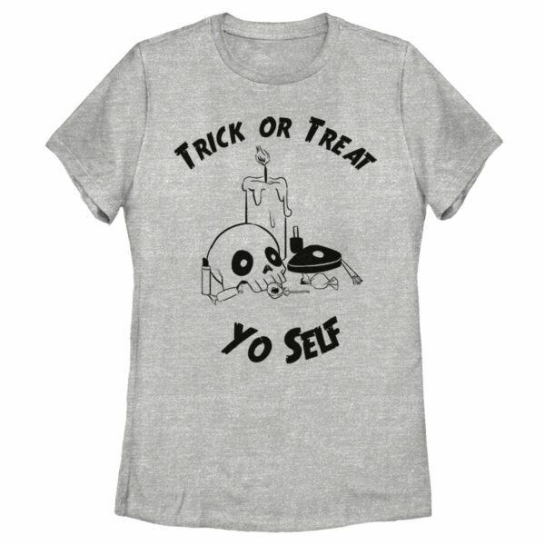 Women’s Lost Gods Halloween Trick Or Treat Yourself T-Shirt