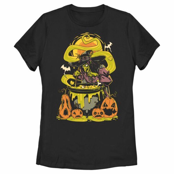 Women’s Lost Gods Halloween Witches’ Brew Scene T-Shirt