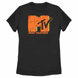 Women’s MTV Jack-o’-lantern Logo T-Shirt