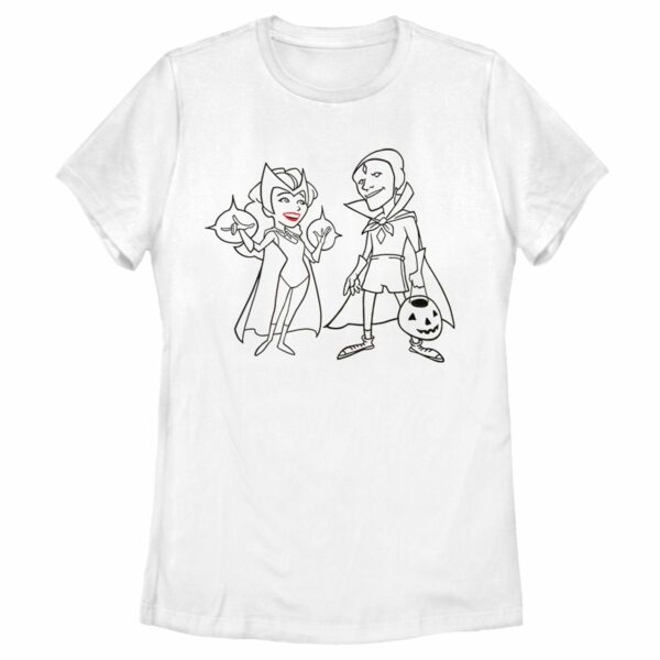 Women’s Marvel WandaVision Outline Sketch T-Shirt