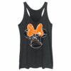 Women’s Mickey & Friends Minnie Web Silhouette Racerback Tank Top