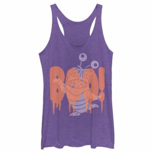 Women’s Monsters Inc Halloween Boo Racerback Tank Top