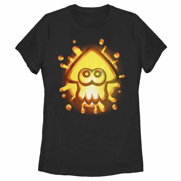 Women’s Nintendo Halloween Splatoon Pumpkin T-Shirt