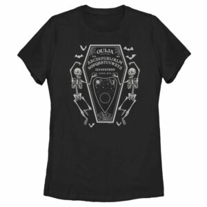 Women’s Ouija Halloween Coffin T-Shirt