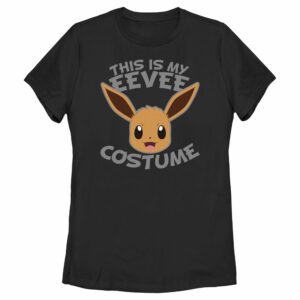 Women’s Pokemon Halloween This is my Eevee Costume T-Shirt