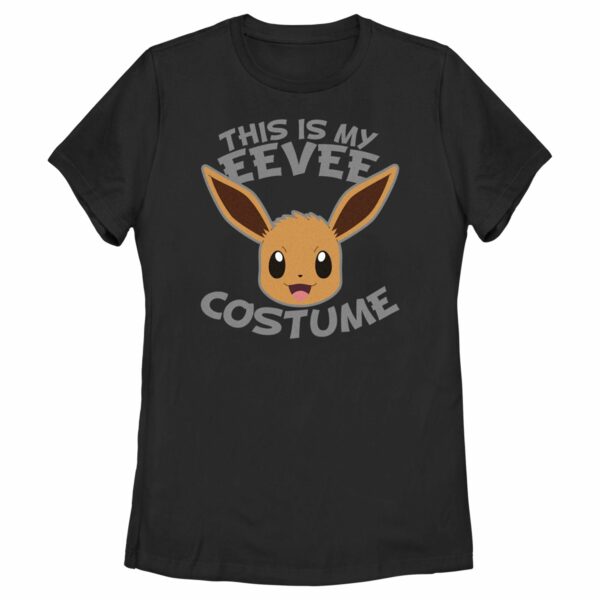 Women’s Pokemon Halloween This is my Eevee Costume T-Shirt