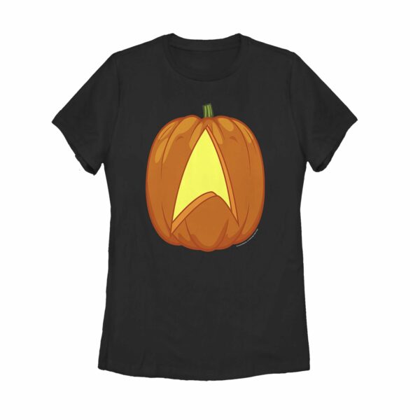 Women’s Star Trek Halloween Starfleet Pumpkin T-Shirt