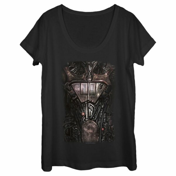 Women’s Star Trek The Next Generation Borg Armor Scoop Neck