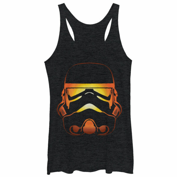 Women’s Star Wars Boba Fett Halloween Jack-O’-Lantern Racerback Tank Top