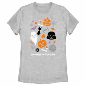 Women’s Star Wars Halloween Spookiest in Galaxy Collage T-Shirt