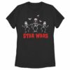 Women’s Star Wars Halloween Vader Skeletons T-Shirt