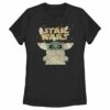 Women’s Star Wars The Mandalorian Halloween Grogu Mummy T-Shirt