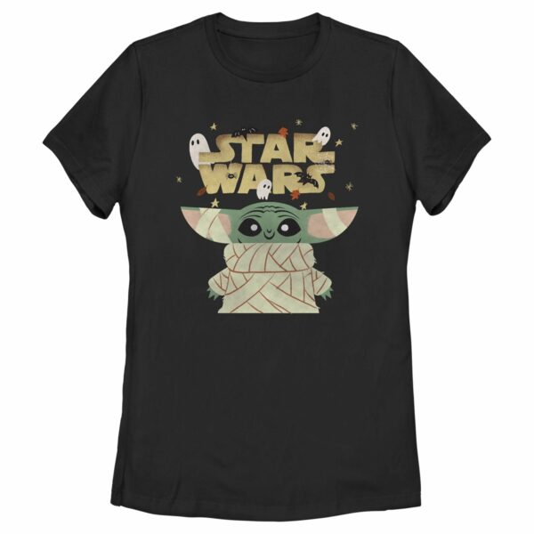 Women’s Star Wars The Mandalorian Halloween Grogu Mummy T-Shirt