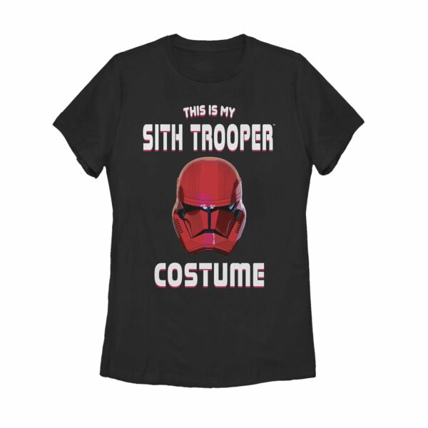 Women’s Star Wars The Rise of Skywalker Halloween Sith Trooper Costume T-Shirt