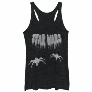 Women’s Star Wars X-Wing Halloween Spiders Racerback Tank Top