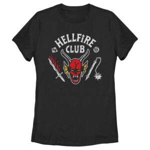 Women’s Stranger Things Hellfire Club Costume T-Shirt