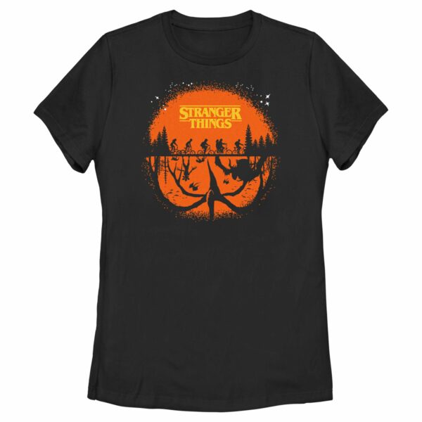 Women’s Stranger Things Two Planes Collide T-Shirt