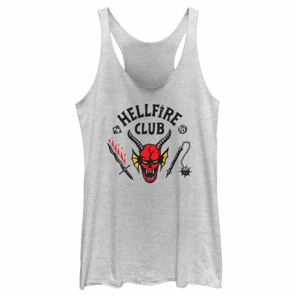 Women’s Stranger Things Welcome to the Hellfire Club Racerback Tank Top