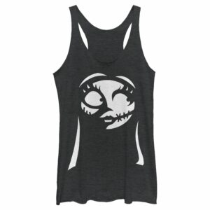 Women’s The Nightmare Before Christmas Halloween Sally Shadow Racerback Tank Top