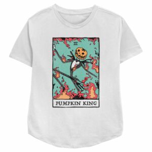 Women’s The Nightmare Before Christmas Pumpkin King Card T-Shirt