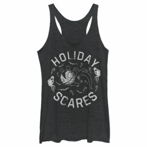 Women’s The Nightmare Before Christmas Scary Teddy Holiday Scares Racerback Tank Top