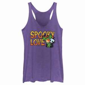 Women’s Tokidoki Spooky Love SANDy and Vampire Racerback Tank Top