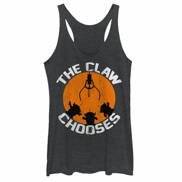 Women’s Toy Story Halloween Claw Chooses Racerback Tank Top