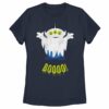Women’s Toy Story Halloween Squeeze Alien Boo Ghosts T-Shirt