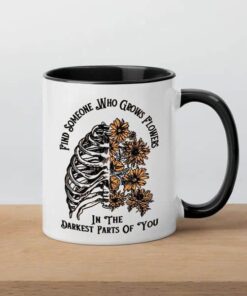 Zach Bryan Mug Find Someone Who Grows Flowers 1 Zach Bryan Mug Find Someone Who Grows Flowers 2