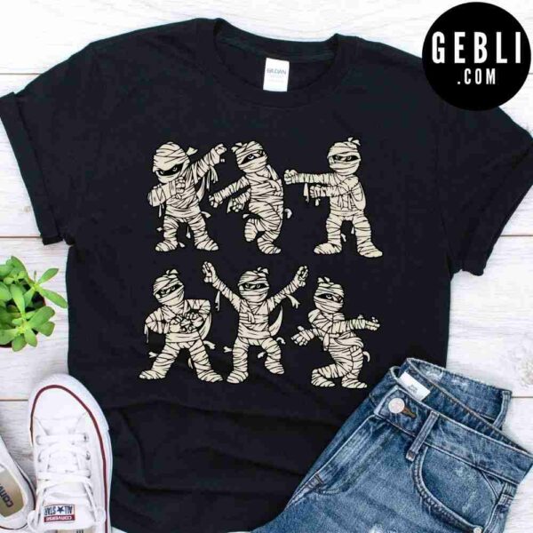 Dancing Mummy halloween dancing shirt