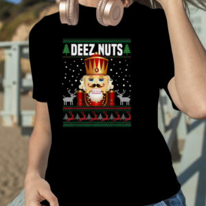 Deez Nuts Nutcracker Shirt Funny Ugly Christmas Sweater Xmas T Shirt 1