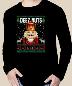 Deez Nuts Nutcracker Shirt Funny Ugly Christmas Sweater Xmas T-Shirt 1 Deez Nuts Nutcracker Shirt Funny Ugly Christmas Sweater Xmas T Shirt 2