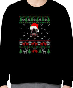 Disc Golf Christmas Tree Lights Ornaments Xmas 2022 Holiday T Shirt 3