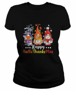 Happy Hallothanksmas Gnomes Halloween Shirt 1