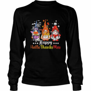 Happy Hallothanksmas Gnomes Halloween Shirt 2