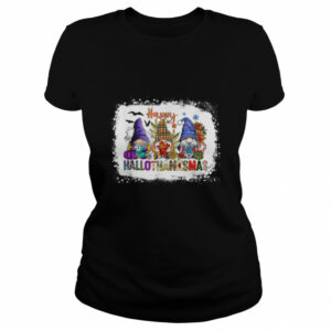 Happy Hallothanksmas Gnomes Halloween Thanksgiving Shirt 1