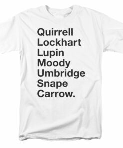 Harry Potter Dark Arts Professors 1