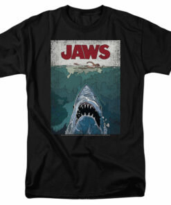 Jaws Lined Poster 1
