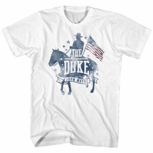 John Wayne Patriotic Silhouette 2