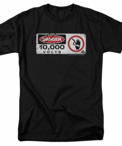 Jurassic Park Electric Fence Sign 1