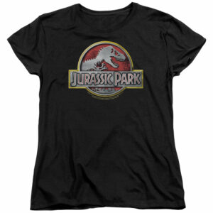 Jurassic Park – Metal & Gold Logo