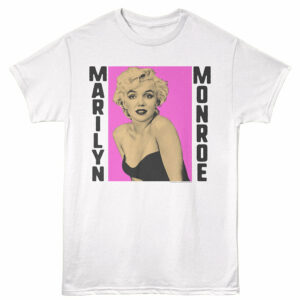 Marilyn Monroe – Vertical Text