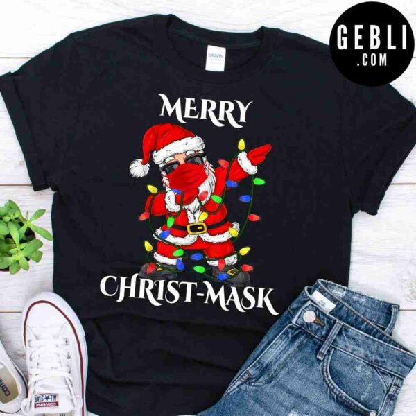 Merry Christ-mask shirt