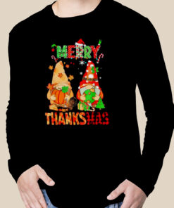 Merry Thanksmas Christmas Gnome Santa Hay Funny Xmas Pajama shirt 1 Merry Thanksmas Christmas Gnome Santa Hay Funny Xmas Pajama shirt 2