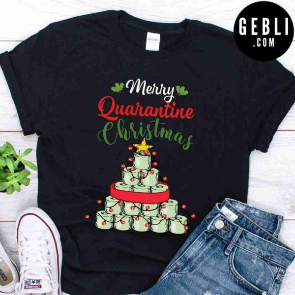 Merry quarantine christmas 2020 shirt